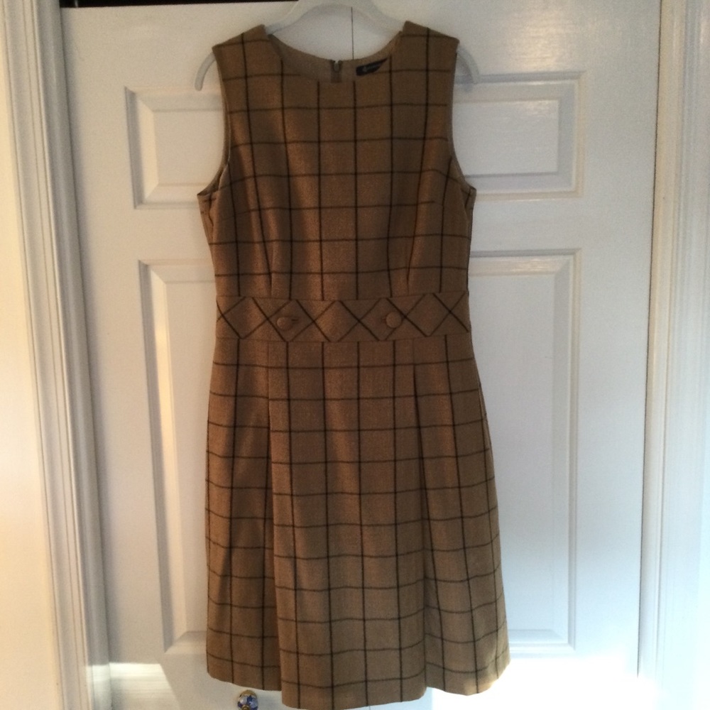 Brooks Brothers 100% wool sheath dress